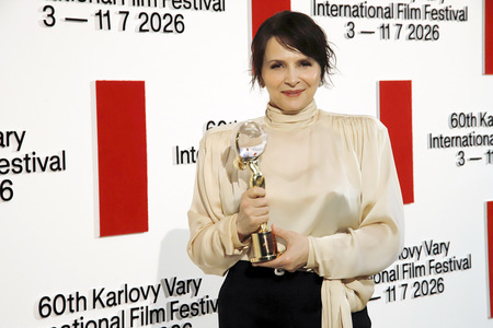 Crystal Globe Award für Juliette Binoche, Karlovy Vary International Film Festival 2026