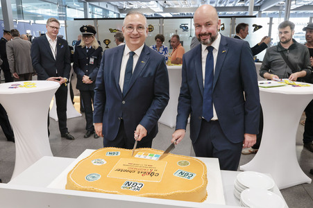 Sicherheitskontrolle am Flughafen Köln/Bonn