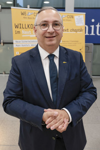 Sicherheitskontrolle am Flughafen Köln/Bonn