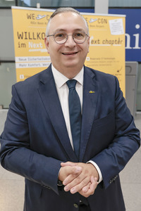 Sicherheitskontrolle am Flughafen Köln/Bonn