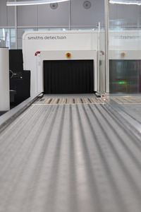 Sicherheitskontrolle am Flughafen Köln/Bonn
