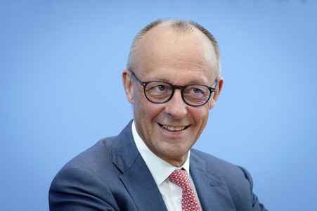 Bundespressekonferenz 'Aktuelle Themen der Innen- und Außenpolitik' in Berlin
