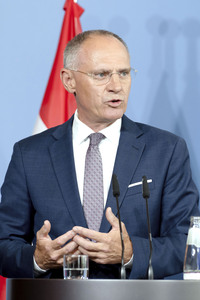 Pressestatement von Gerhard Karner und Alexander Dobrindt in Berlin