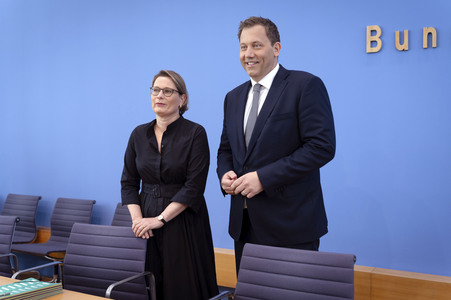 Bundespressekonferenz 'Vorstellung des Aktionsplans zur Bekämpfung von Steuer- und Finanzkriminalität' in Berlin