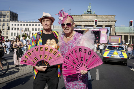 Drag March beim 48. Christopher Street Day 2026 in Berlin