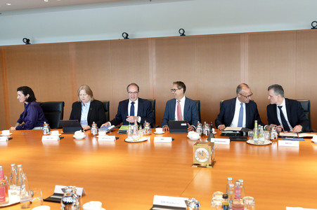 54. Kabinettssitzung des Bundeskabinetts in Berlin