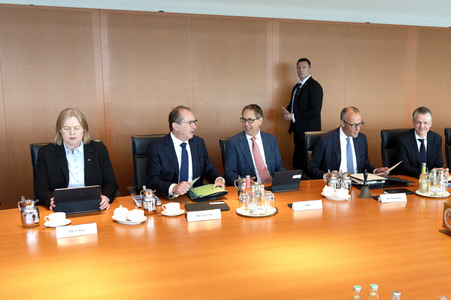 54. Kabinettssitzung des Bundeskabinetts in Berlin