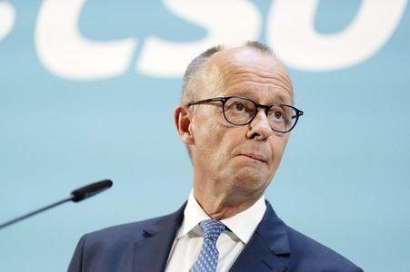 Sondersitzung der CDU/CSU-Bundestagsfraktion in Berlin