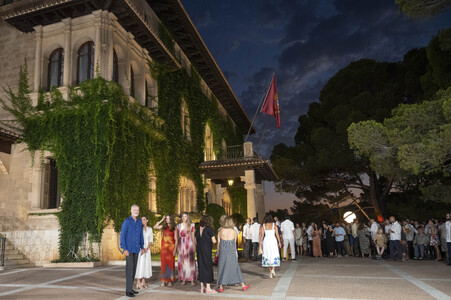 Königlicher Empfang in Palma de Mallorca