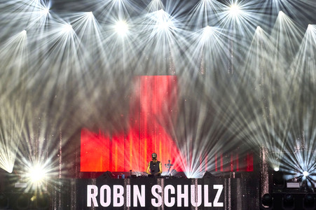 Konzert von Robin Schulz in Wolfsburg
