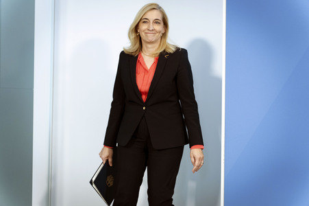 Pressekonferenz zur Reform des Rechts der Nachrichtendienste in Berlin