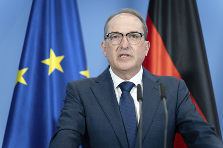 Pressekonferenz zur Reform des Rechts der Nachrichtendienste in Berlin