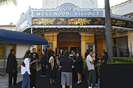 Filmscreening 'The Fast and the Furious' in Los Angeles