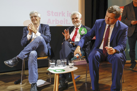 Politsnack in Halle