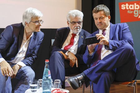 Politsnack in Halle