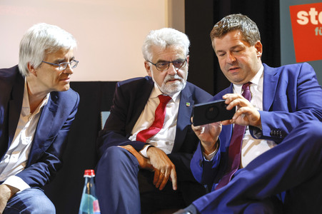 Politsnack in Halle