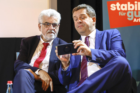 Politsnack in Halle