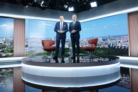 ARD-Sommerinterview mit Tino Chrupalla in Berlin