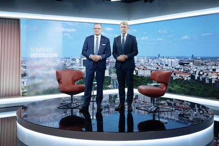 ARD-Sommerinterview mit Tino Chrupalla in Berlin