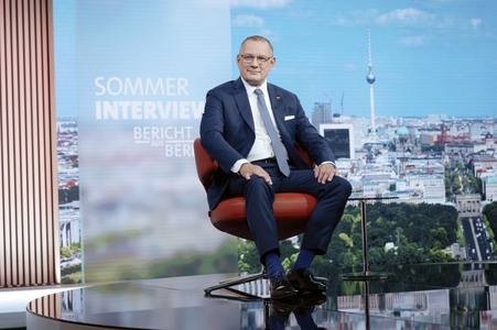 ARD-Sommerinterview mit Tino Chrupalla in Berlin