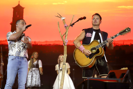 Andreas Gabalier auf dem Musikfestival Kitzbühel 2026