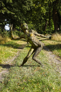 NATURE ART: Lindenallee / Linden Avenue Bodypainting