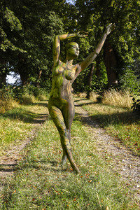 NATURE ART: Lindenallee / Linden Avenue Bodypainting