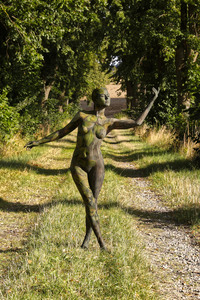 NATURE ART: Lindenallee / Linden Avenue Bodypainting