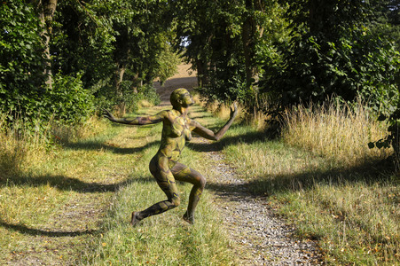 NATURE ART: Lindenallee / Linden Avenue Bodypainting