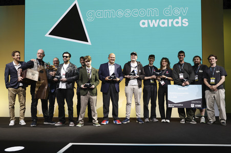 Verleihung der gamescom dev Awards 2026 in Köln