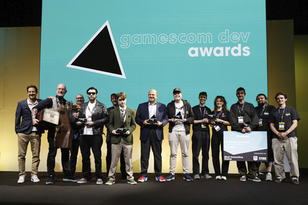 Verleihung der gamescom dev Awards 2026 in Köln