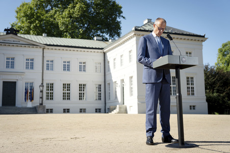 Kabinettsklausur im Schloss Neuhardenberg