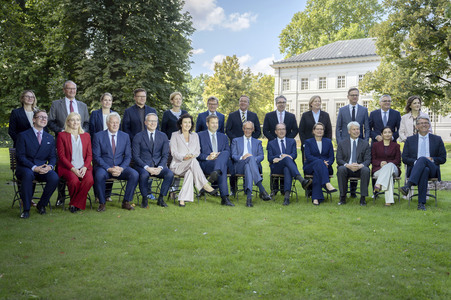 Kabinettsklausur im Schloss Neuhardenberg