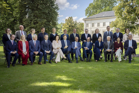 Kabinettsklausur im Schloss Neuhardenberg