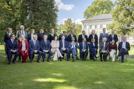 Kabinettsklausur im Schloss Neuhardenberg