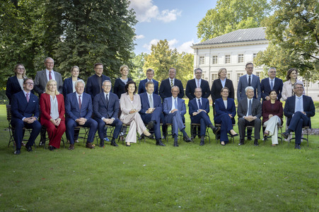Kabinettsklausur im Schloss Neuhardenberg