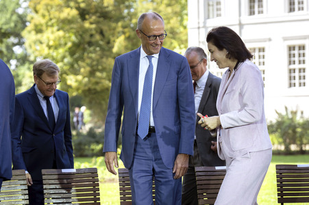 Kabinettsklausur im Schloss Neuhardenberg