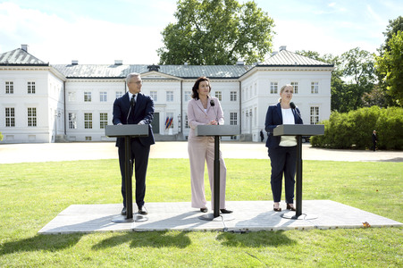 Kabinettsklausur im Schloss Neuhardenberg