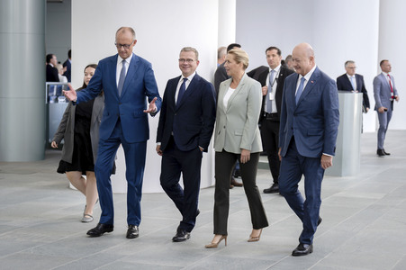 Treffen des Bundeskanzlers und der Staats- und Regierungschefs der Like-Minded Staaten in Berlin