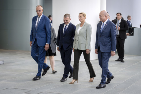 Treffen des Bundeskanzlers und der Staats- und Regierungschefs der Like-Minded Staaten in Berlin