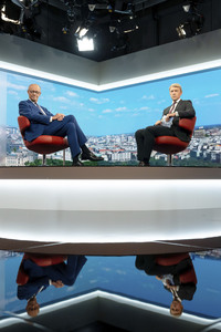 ARD-Sommerinterview mit Friedrich Merz in Berlin