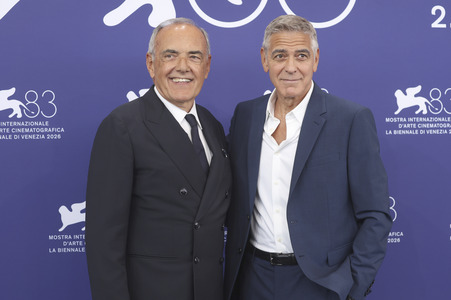 Photocall mit George Clooney, Internationale Filmfestspiele von Venedig 2026