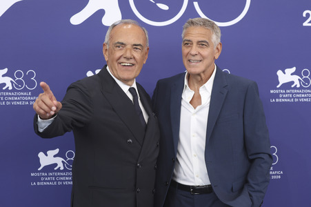 Photocall mit George Clooney, Internationale Filmfestspiele von Venedig 2026