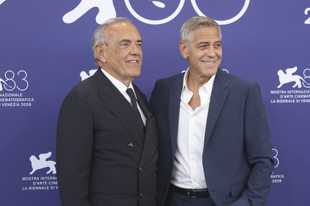 Photocall mit George Clooney, Internationale Filmfestspiele von Venedig 2026