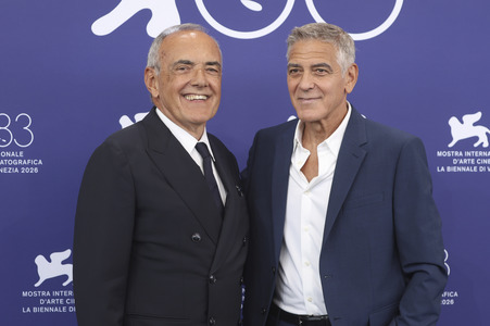 Photocall mit George Clooney, Internationale Filmfestspiele von Venedig 2026