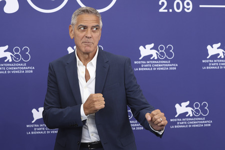 Photocall mit George Clooney, Internationale Filmfestspiele von Venedig 2026