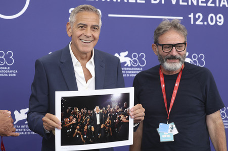Photocall mit George Clooney, Internationale Filmfestspiele von Venedig 2026