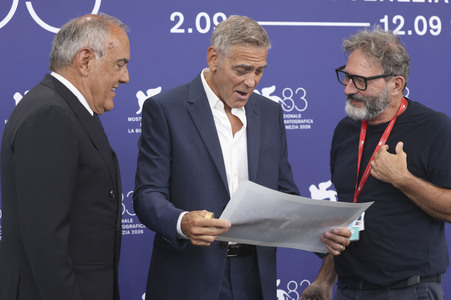 Photocall mit George Clooney, Internationale Filmfestspiele von Venedig 2026