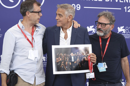 Photocall mit George Clooney, Internationale Filmfestspiele von Venedig 2026