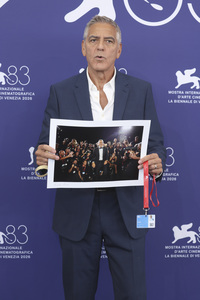 Photocall mit George Clooney, Internationale Filmfestspiele von Venedig 2026